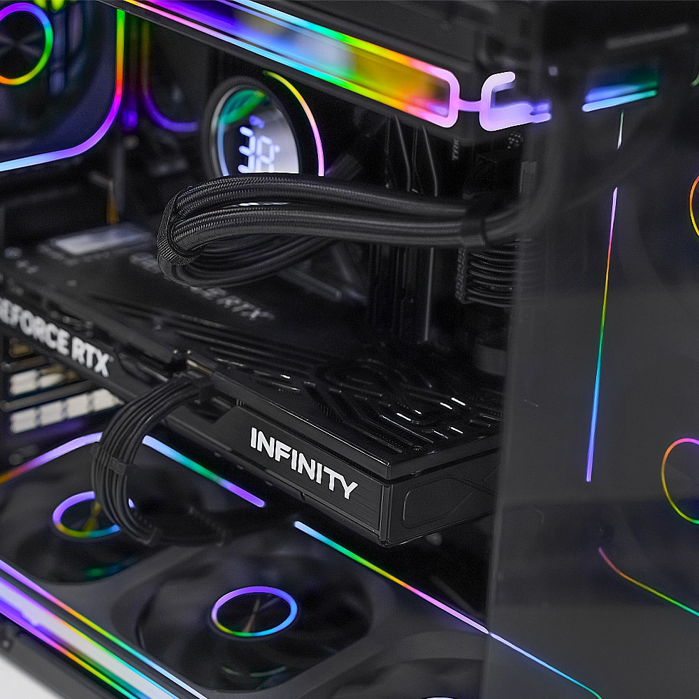 Системный блок CORE PRO (O11 Ryzen 7 7800X3D, 32Гб DDR5, RTX5070, SSD 1Тб M.2, MSI B850M, 850Вт). Фото 6