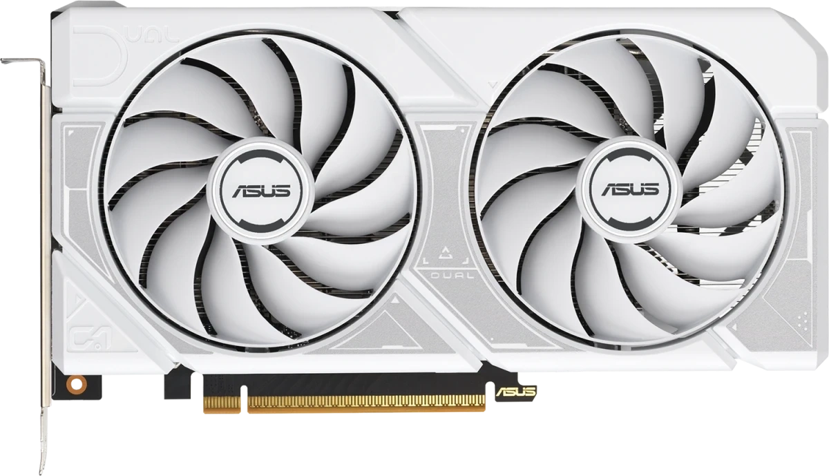 Видеокарта ASUS GeForce RTX 5060 Dual White OC Edition 8GB GDDR7 128 bit PCIe 5.0. Фото 1