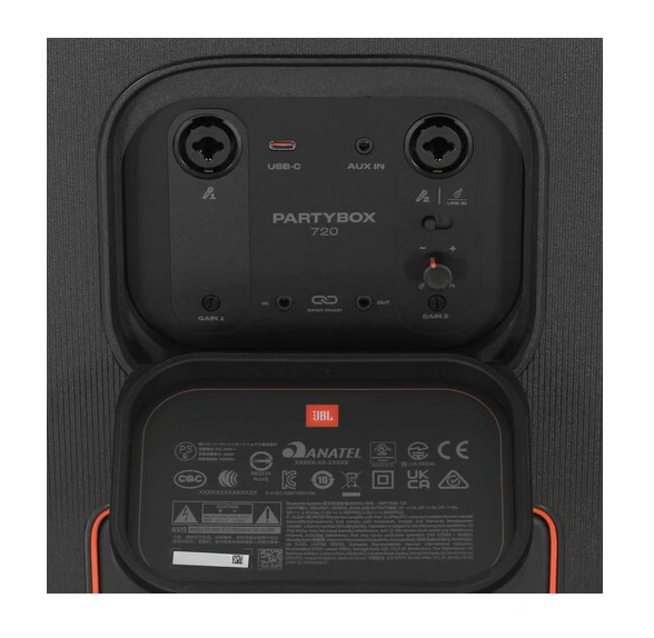 Беспроводная акустика JBL Partybox 720, Чёрная. Фото 7