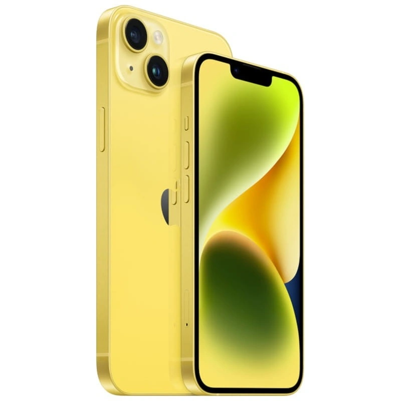 Смартфон Apple iPhone 14 256Гб Жёлтый (eSIM) (Без RuStore). Фото 3