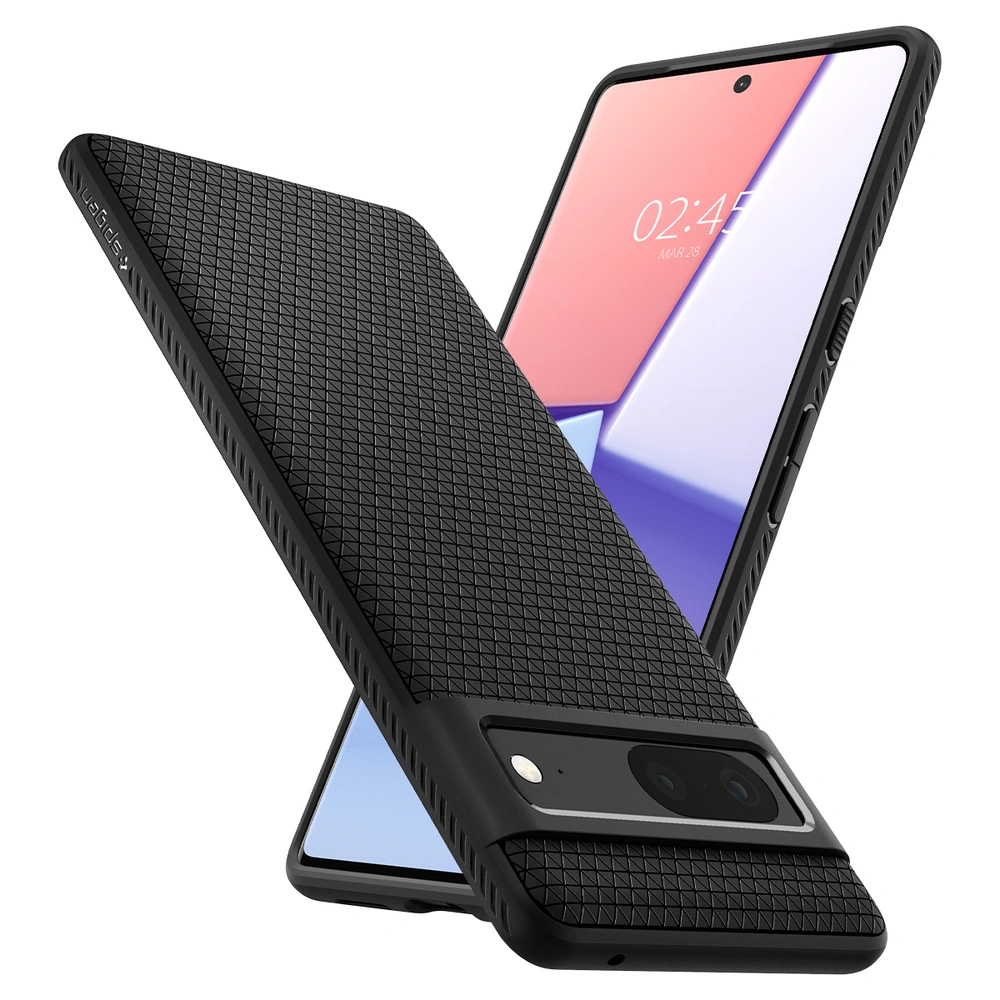 Накладка Spigen для Google Pixel 7 Liquid Air, Black (ACS04696). Фото 5