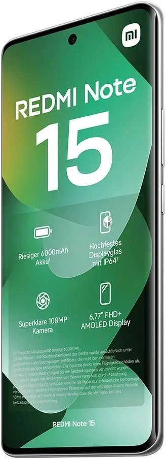 Смартфон Redmi Note 15 8/256Гб Лесной зелёный (NFC). Фото 4