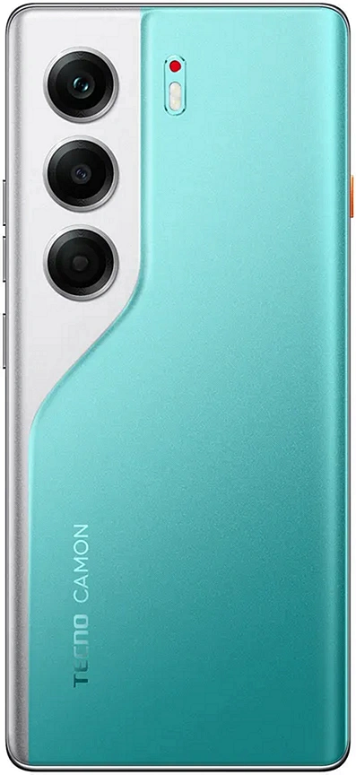 Смартфон TECNO CAMON 40 Pro 5G 8/256Гб Морской зелёный (CM7). Фото 3