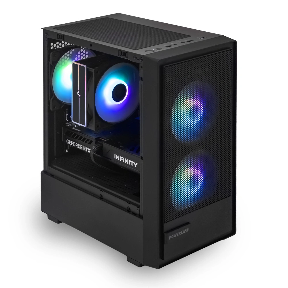 Системный блок CORE M (SM02 Ryzen 5 5600, 32Gb DDR4, RTX5060, SSD 1Tb M.2, Gigabyte B550M DS3H, 550Вт). Фото 3