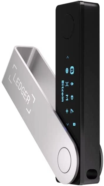 Аппаратный кошелек Ledger Nano X Black. Фото 1