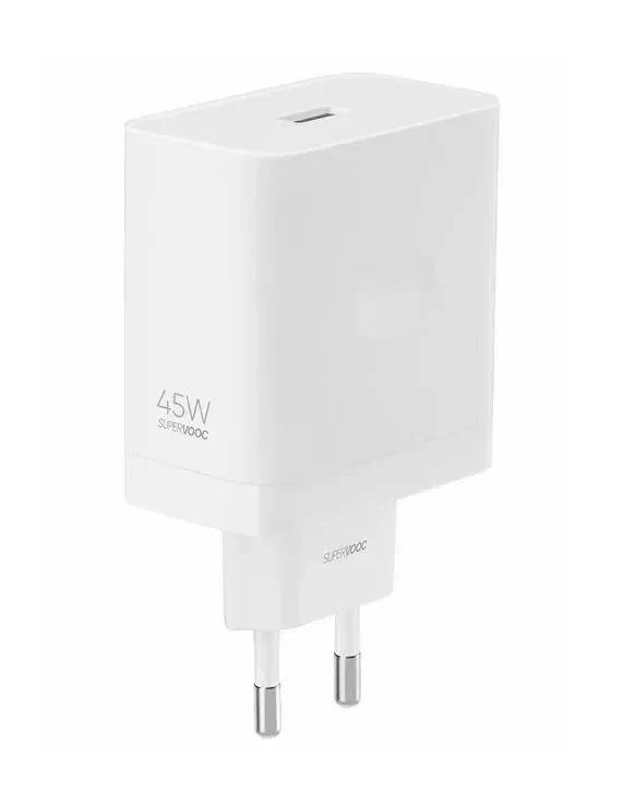 Сетевое зарядное устройство Realme SUPERVOOC 45Вт Power Adapter, Белое (VCB4JAEH). Фото 1