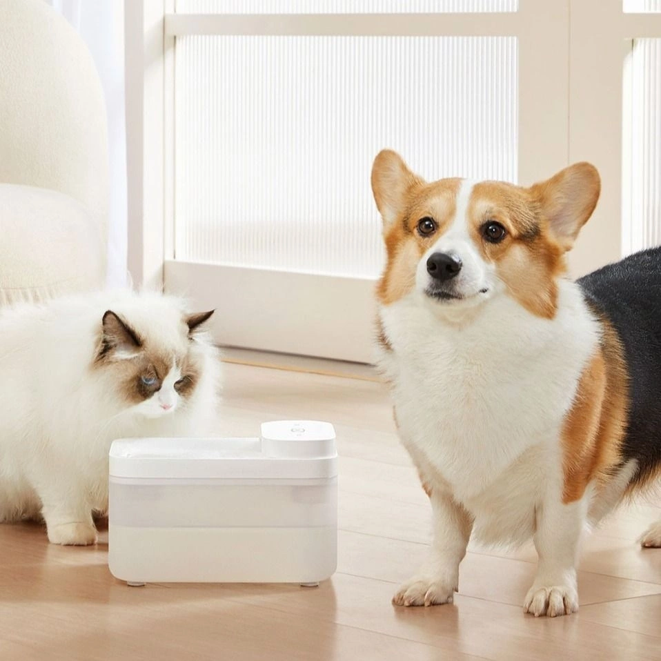Умная поилка для животных Mijia Intelegent Pet Water Dispenser 3L, White (XWWF02MG). Фото 2