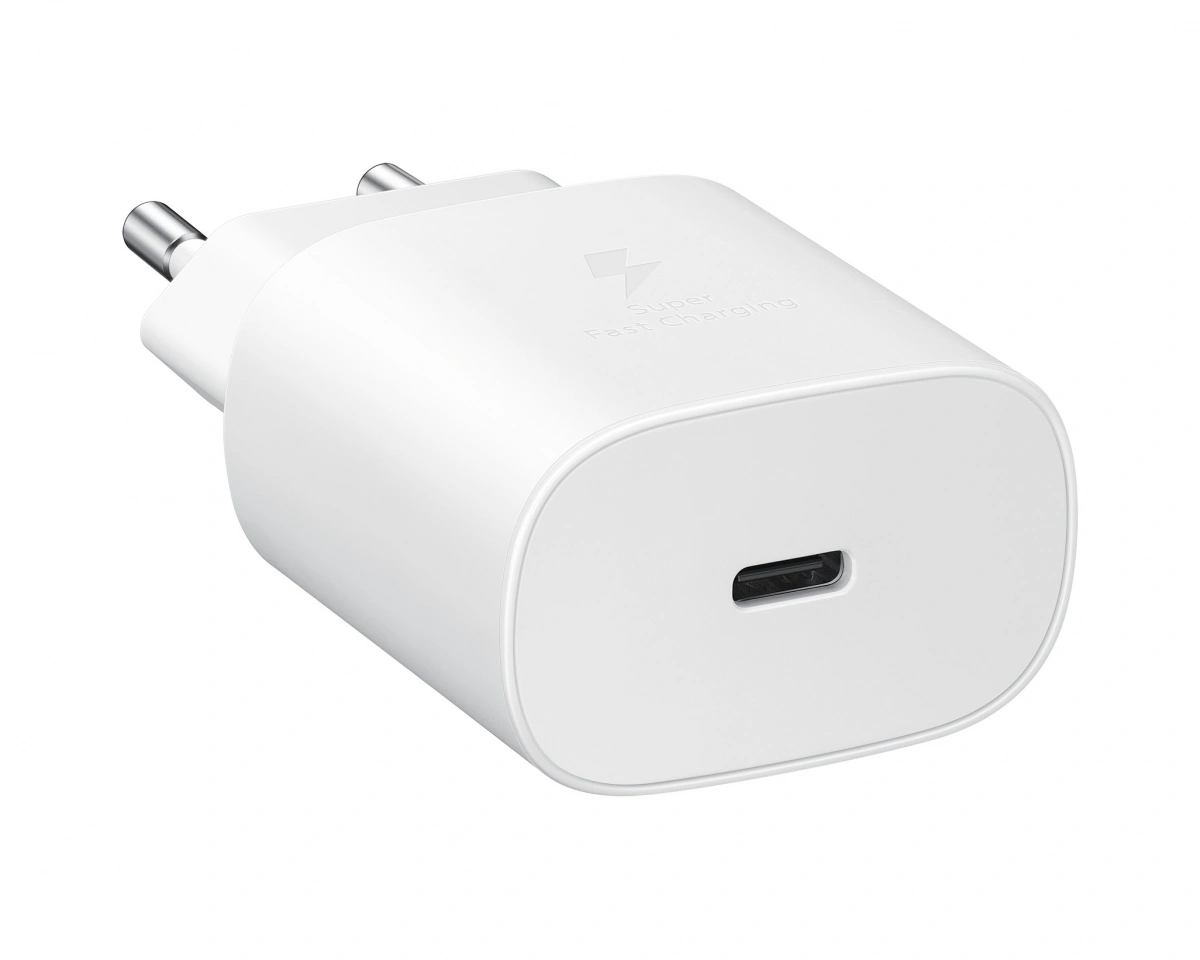 Сетевое зарядное устройство Samsung USB-C 25W, EP-TA800, Белый (EP-TA800NWEG). Фото 3