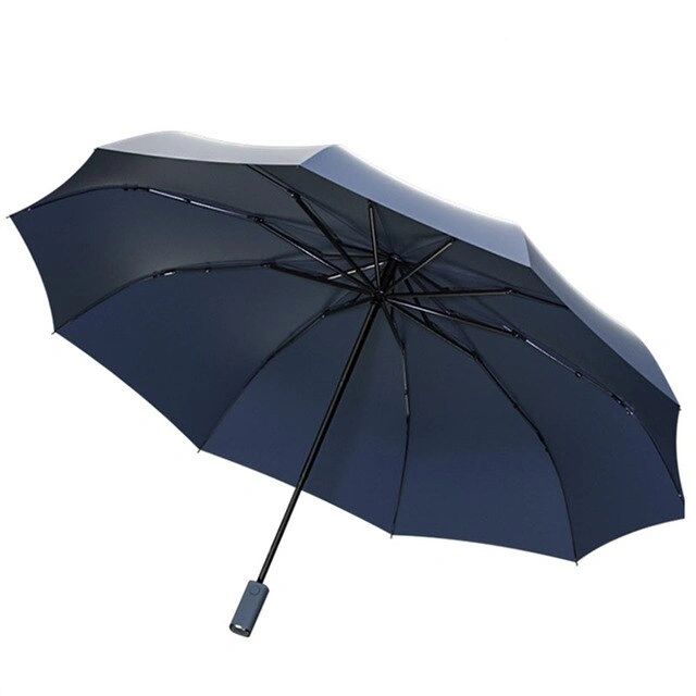 Зонт Zuodu Full Automatic Umbrella Led, Синий (ZD107-LAN). Фото 1