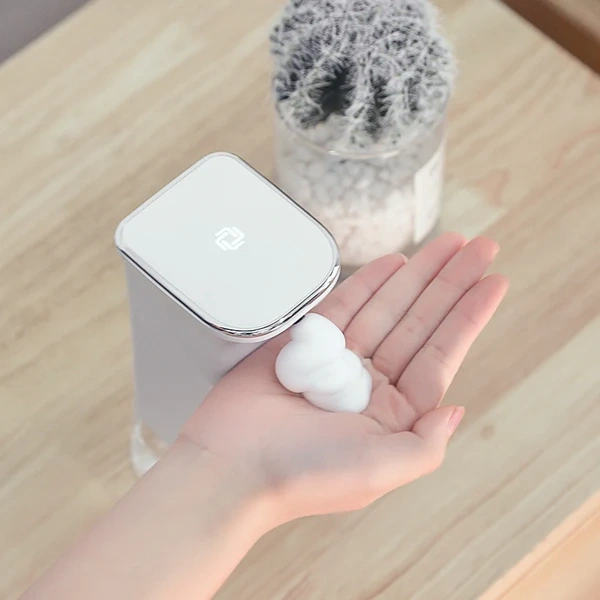 Автоматический дозатор для жидкого мыла Enchen Pop Clean, White. Фото 2