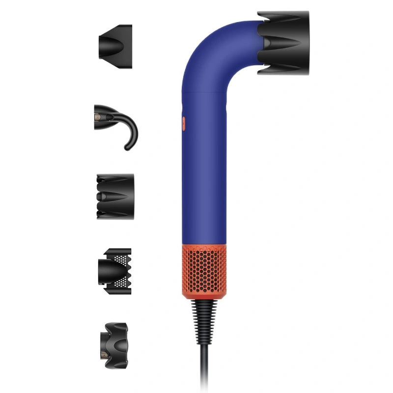 Фен Dyson Supersonic R Pro HD18, Барвинковый синий/Топазово-оранжевый. Фото 1