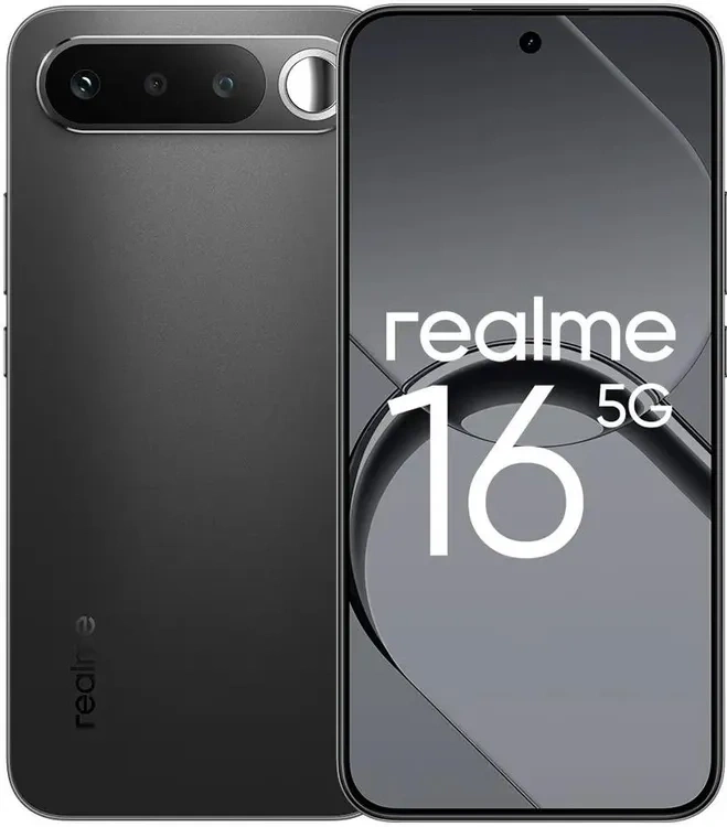 Смартфон Realme 16 5G 8/256Гб Тёмно-серый (RMX5171). Фото 1