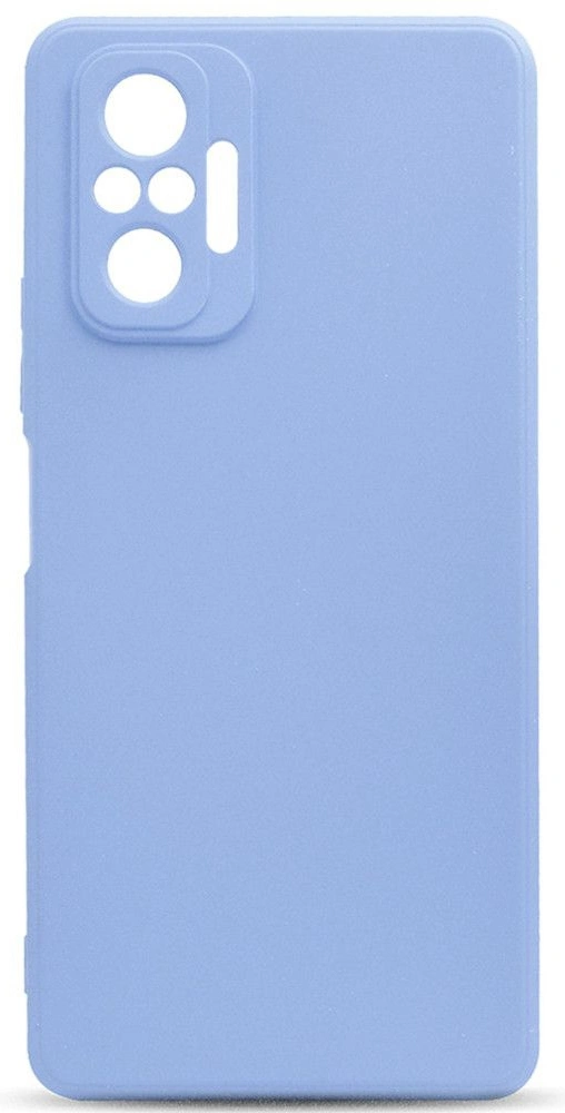 Накладка Silicone Case для Redmi Note 10/10S/M5s, Сиреневая. Фото 1
