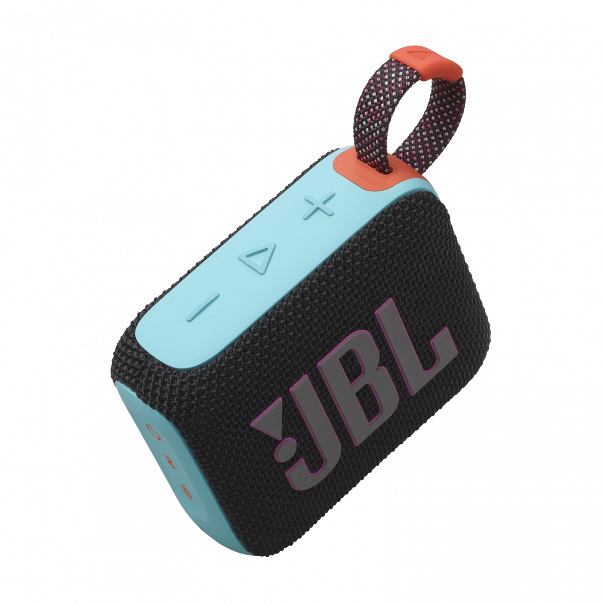 Беспроводная акустика JBL Go 4 Чёрно-оранжевая. Фото 10