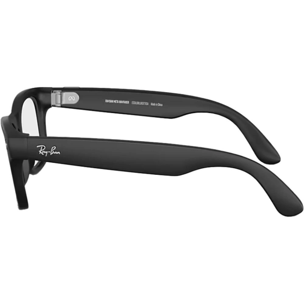 Умные очки Ray Ban Wayfarer RW4006 Матовый чёрный/Графитово-зеленый фотохром M 150-50mm (601/ST350). Фото 4
