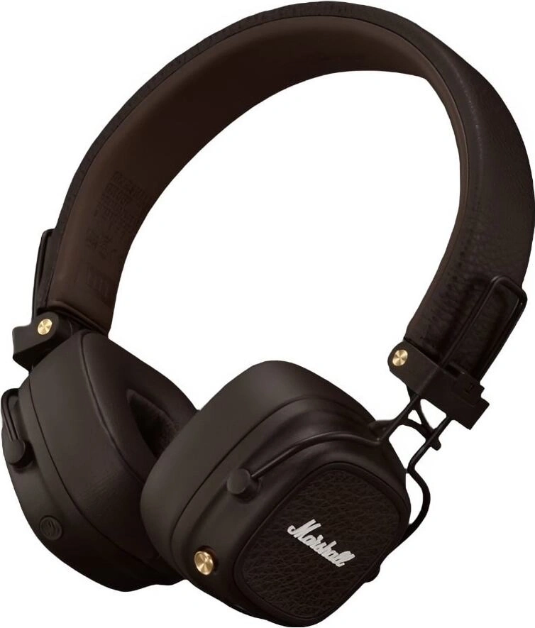 Беспроводные наушники Marshall Major V, Коричневый. Фото 1