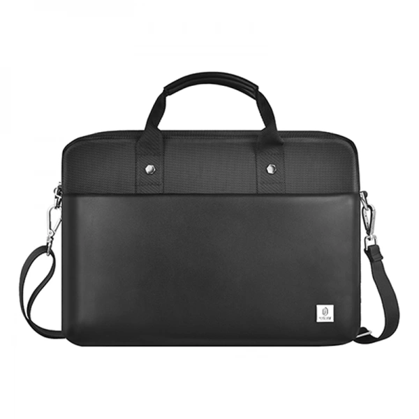 Сумка для ноутбука Wiwu Hali Laptop 14", Чёрная. Фото 1