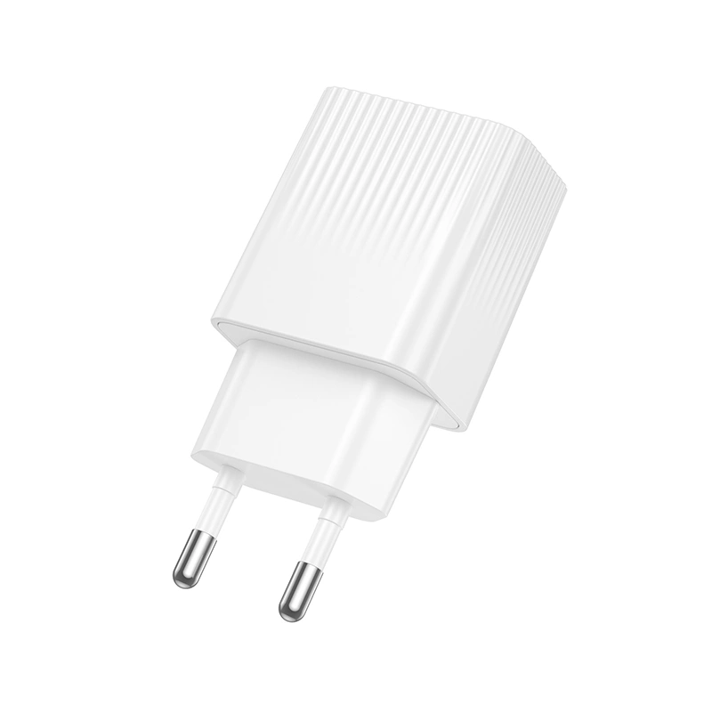 Сетевое зарядное устройство Borofone BAS71A 1xUSB 2.1A (10.5Вт), Белое. Фото 3