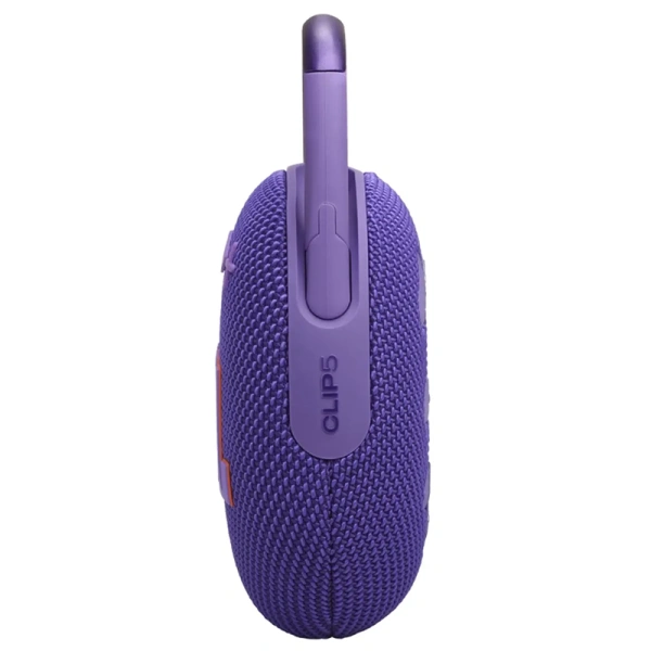 Беспроводная акустика JBL Clip 5, Фиолетовая. Фото 4