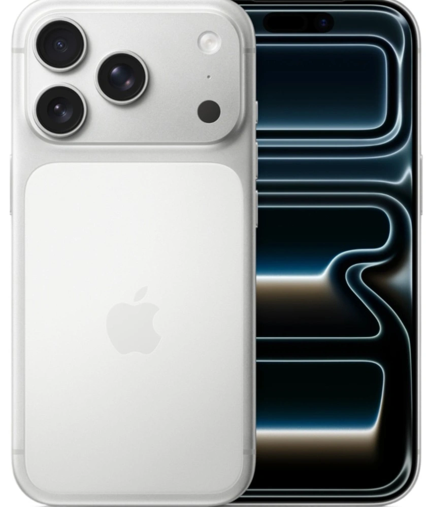 Смартфон Apple iPhone 17 Pro 256Gb Серебристый (esim+sim) (Уцененный товар). Фото 1