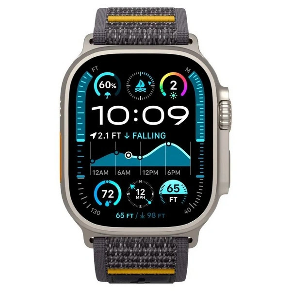 Ремешок Spigen Athlex Air для Apple Watch 44/45/49мм, Active Gray (AMP09034). Фото 2
