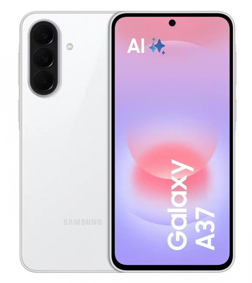 Смартфон Samsung Galaxy A37 8/128Гб, Белый (SM-A376E/A376B). Фото 1