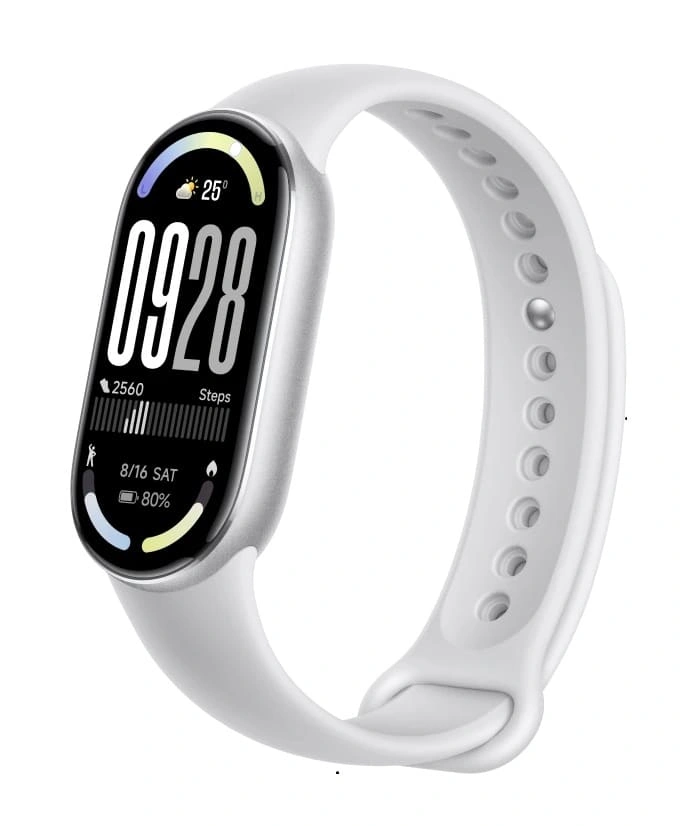Фитнес-браслет XiaoMi Smart Band 10, Серебристый (BHR07PSGL). Фото 1
