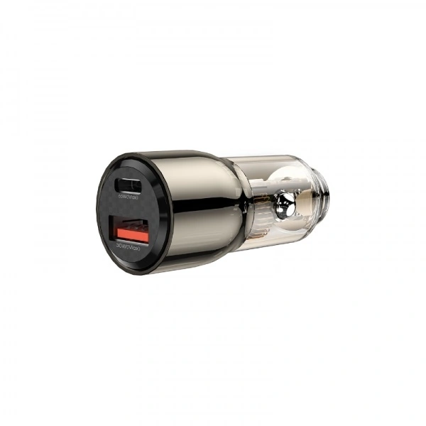 Автомобильное зарядное устройство Wiwu 95W 1USB/1C, Чёрное (Wi-QC012). Фото 3