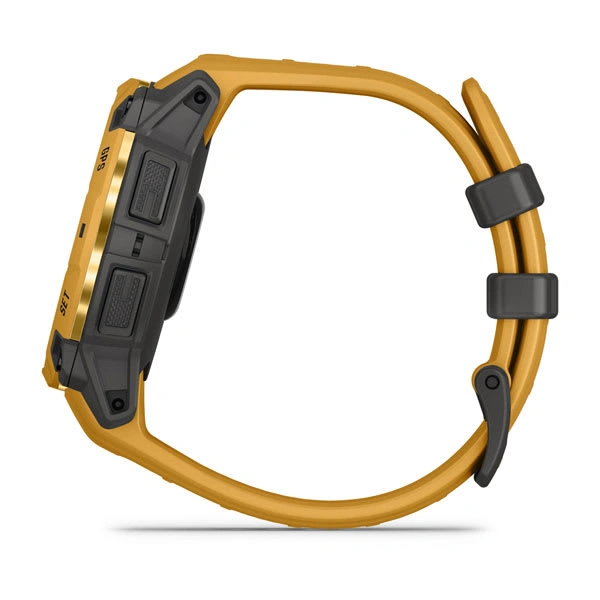 Умные часы Garmin Instinct 3 45mm, Solar, Оранжевые (Sunburst/Gray) (010-02934-42). Фото 5