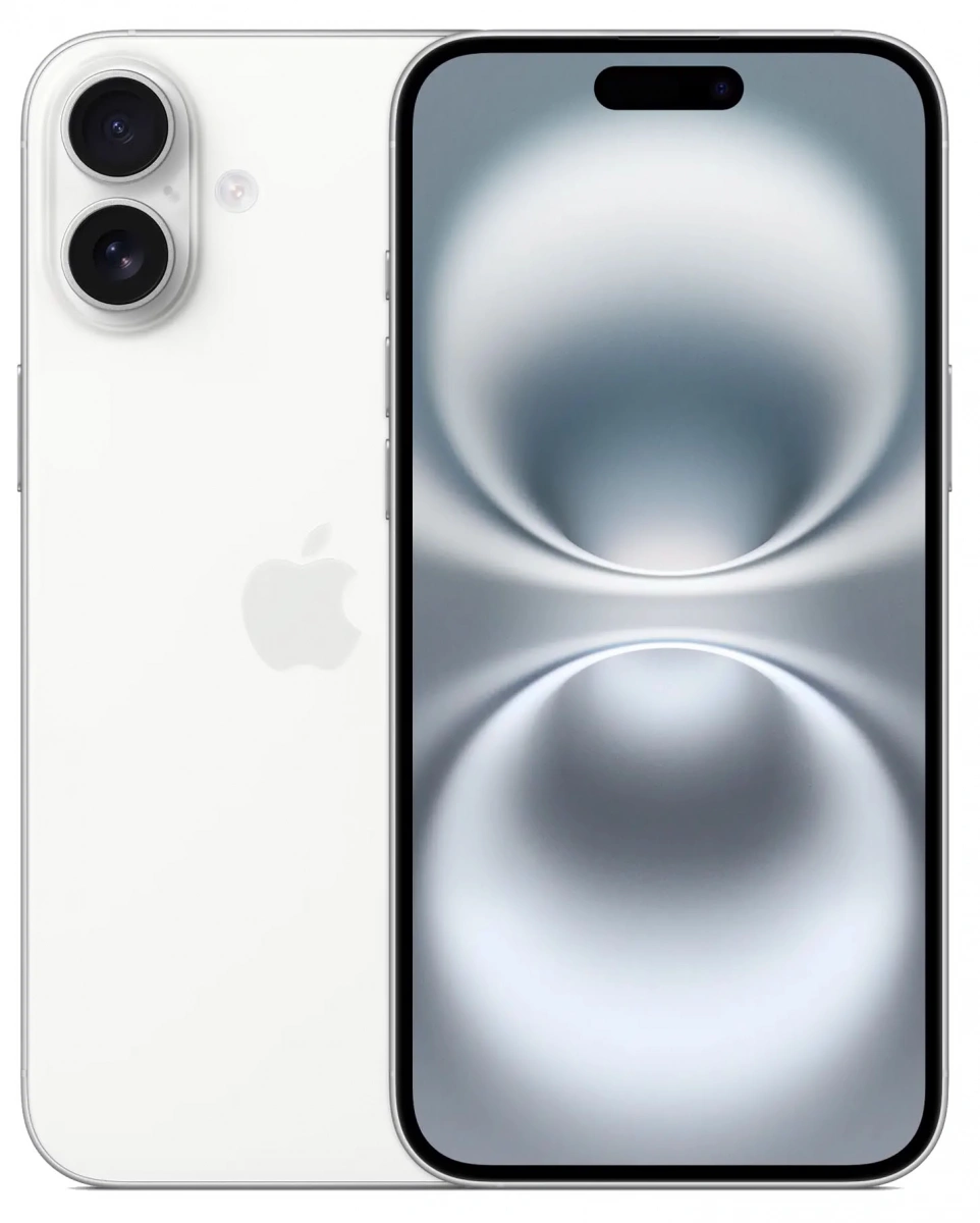 Смартфон Apple iPhone 16 Plus 128Гб Белый (eSIM+SIM) (Уцененный товар). Фото 1