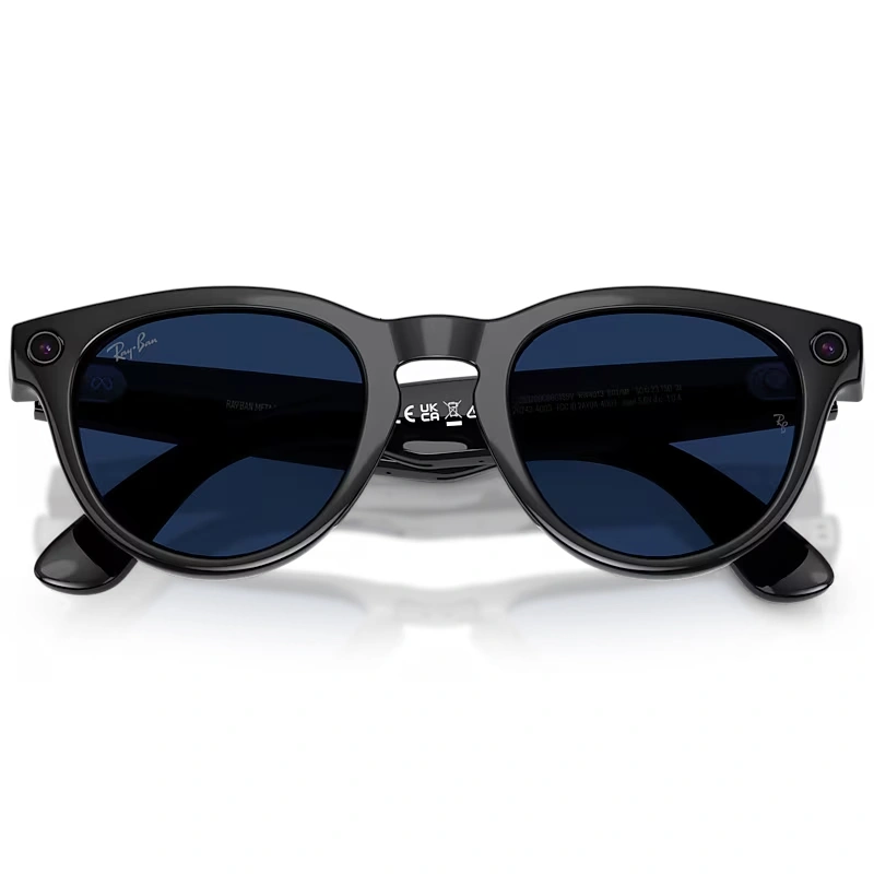 Умные очки Ray Ban Headliner (Gen 2) RW4013 Глянцевый чёрный/Синий фотохром M 150-50 (601/MF50). Фото 8