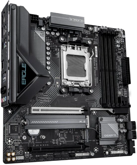 Материнская плата Gigabyte B850M EAGLE WIFI6E (AM5, mATX). Фото 2