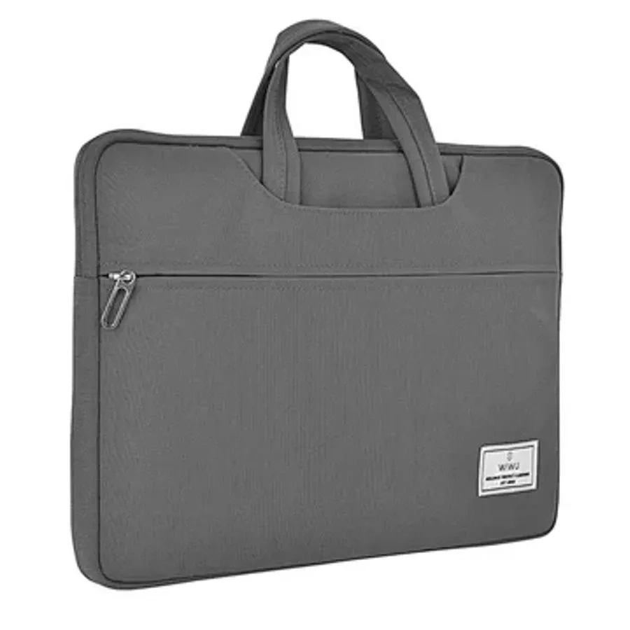 Сумка для ноутбука Wiwu ViVi Handbag Laptop 14, Серая. Фото 1
