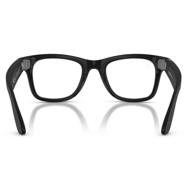 Умные очки Ray Ban Wayfarer (Gen 2) RW4012 Матовый черный/Прозрачный M 150-50mm (601SSB). Фото 4