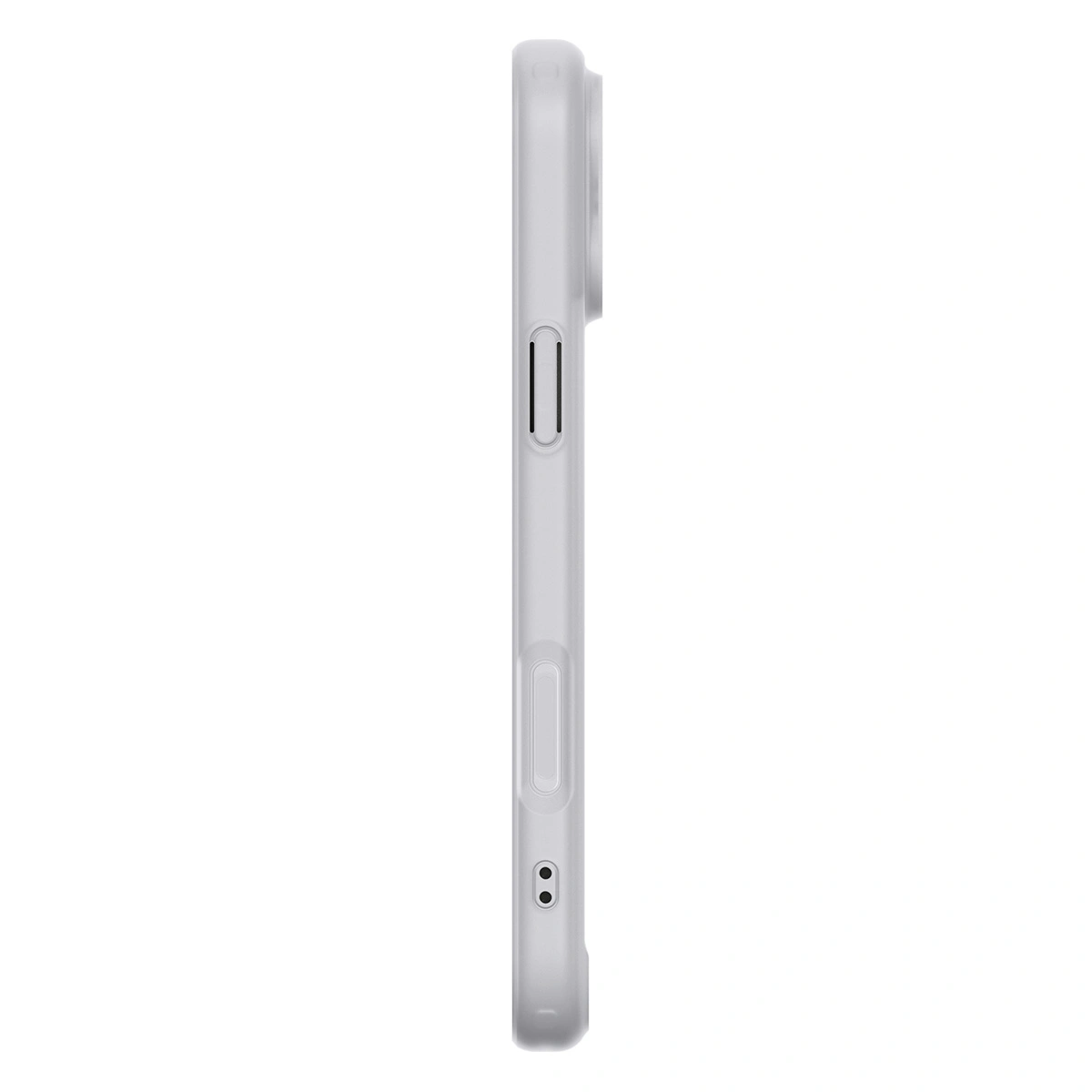 Накладка Spigen Ultra Hybrid (MagSafe) для iPhone 17 Pro, Серебристая (ACS10355). Фото 4