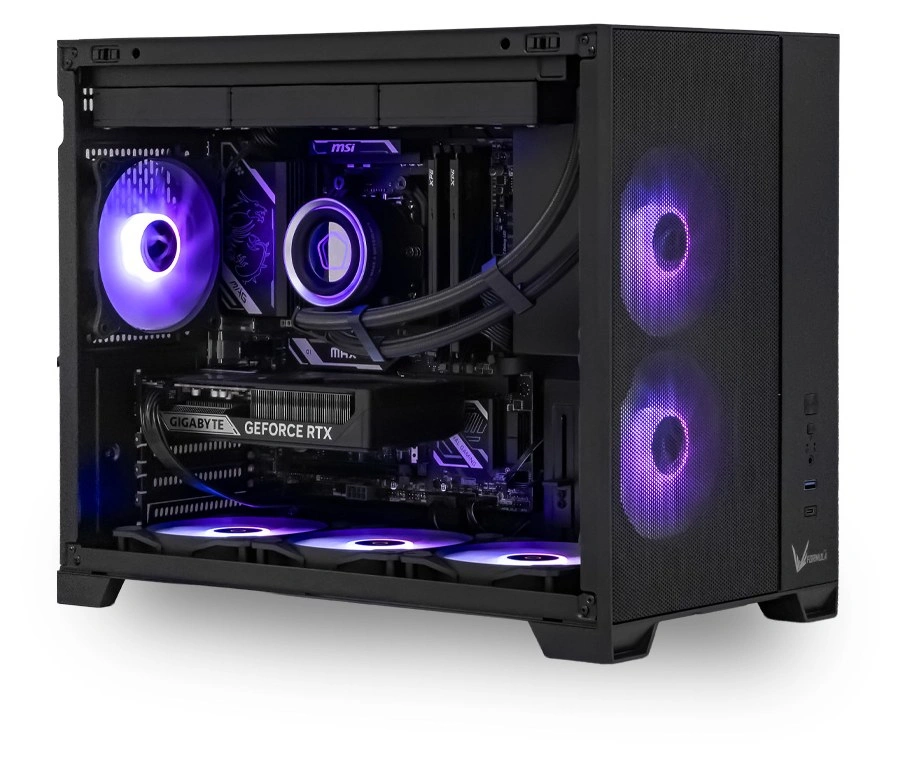 Системный блок CORE X (G6 Ryzen 5 7500F, 32Гб DDR5, RTX5060 Ti, SSD 1Тб M.2, MSI B850M, 550Вт). Фото 1