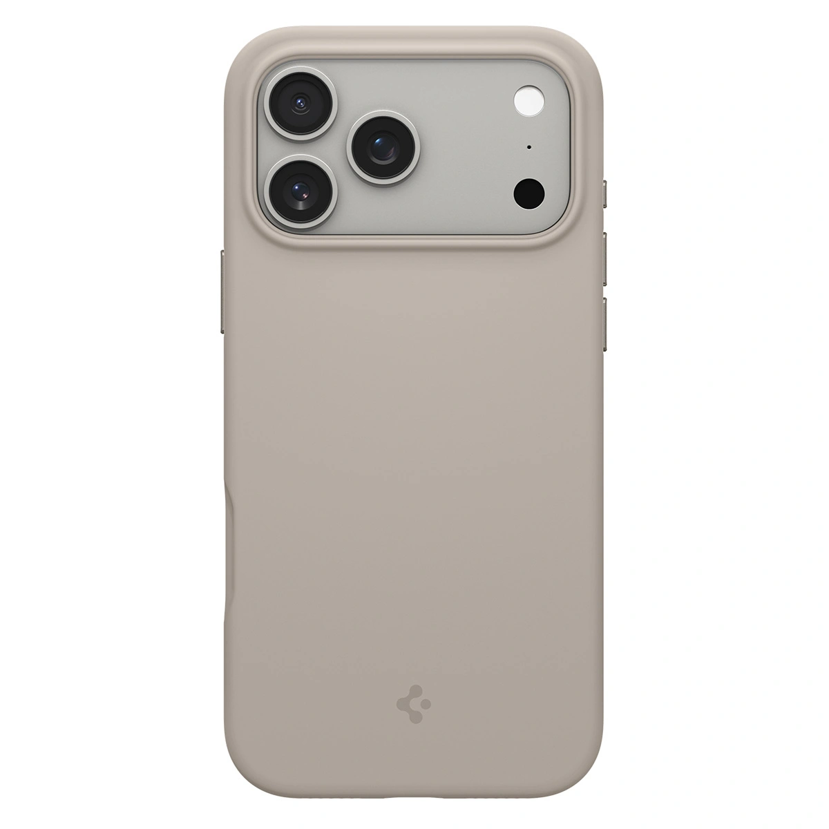 Накладка Spigen Silicone Fit (MagSafe) для iPhone 17 Pro Max, Бежевая (ACS10272). Фото 2