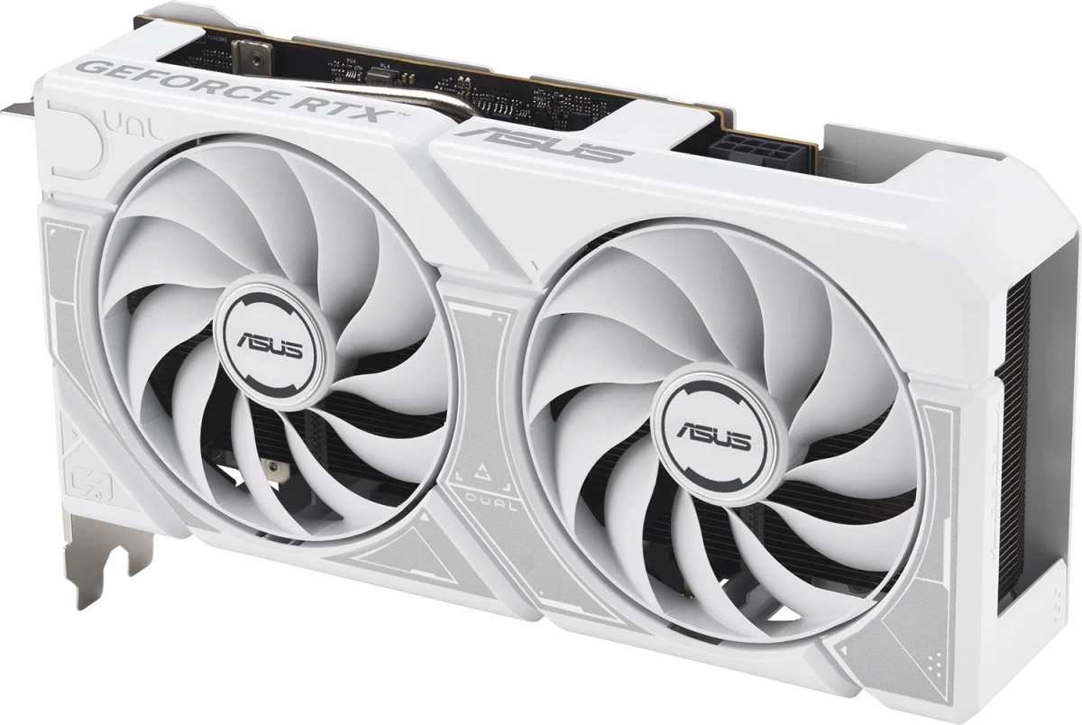 Видеокарта ASUS GeForce RTX 5060 Dual White OC Edition 8GB GDDR7 128 bit PCIe 5.0. Фото 2