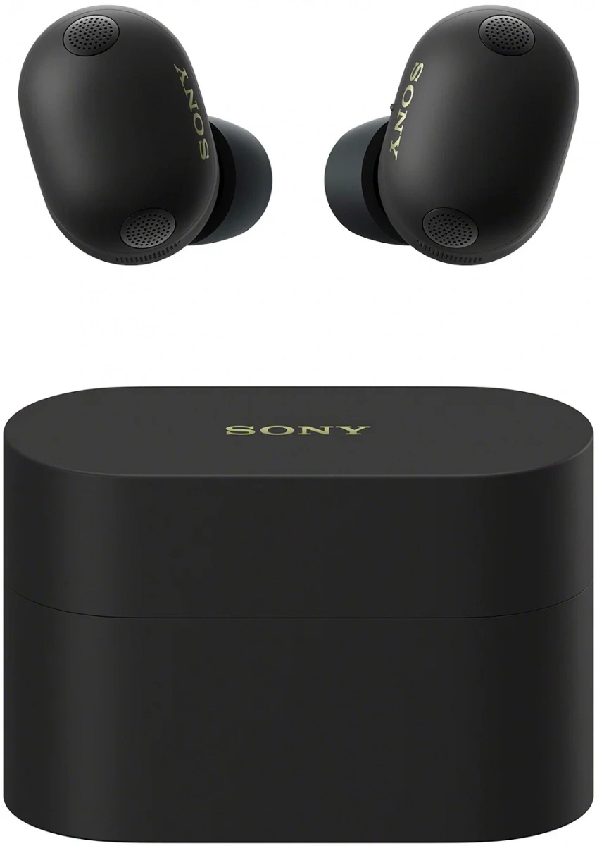 Беспроводные наушники Sony WF-1000XM6/BZ с шумоподавлением, Чёрный. Фото 5