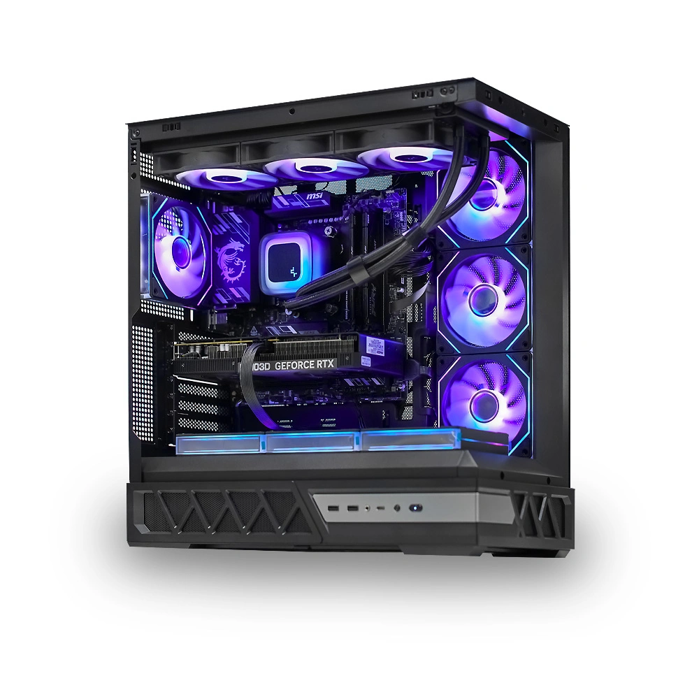 Системный блок CORE X (Q700 Ryzen 5 7500F, 32Gb DDR5, RTX5060 Ti, SSD 1Tb M.2, MSI B850, 750Вт). Фото 1