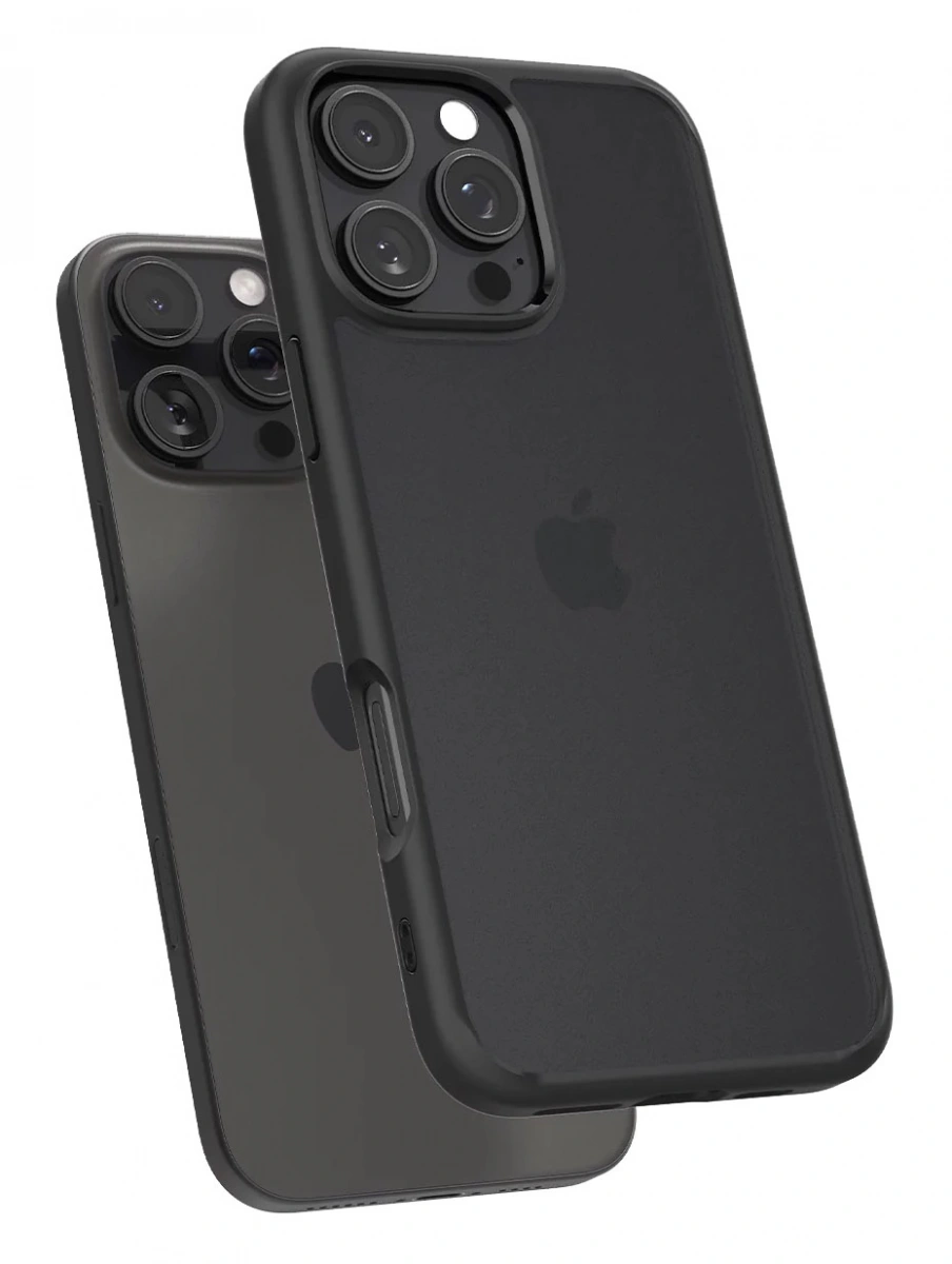 Накладка Spigen Ultra Hybrid для iPhone 16 Pro Max, Frost Black (ACS07995). Фото 5