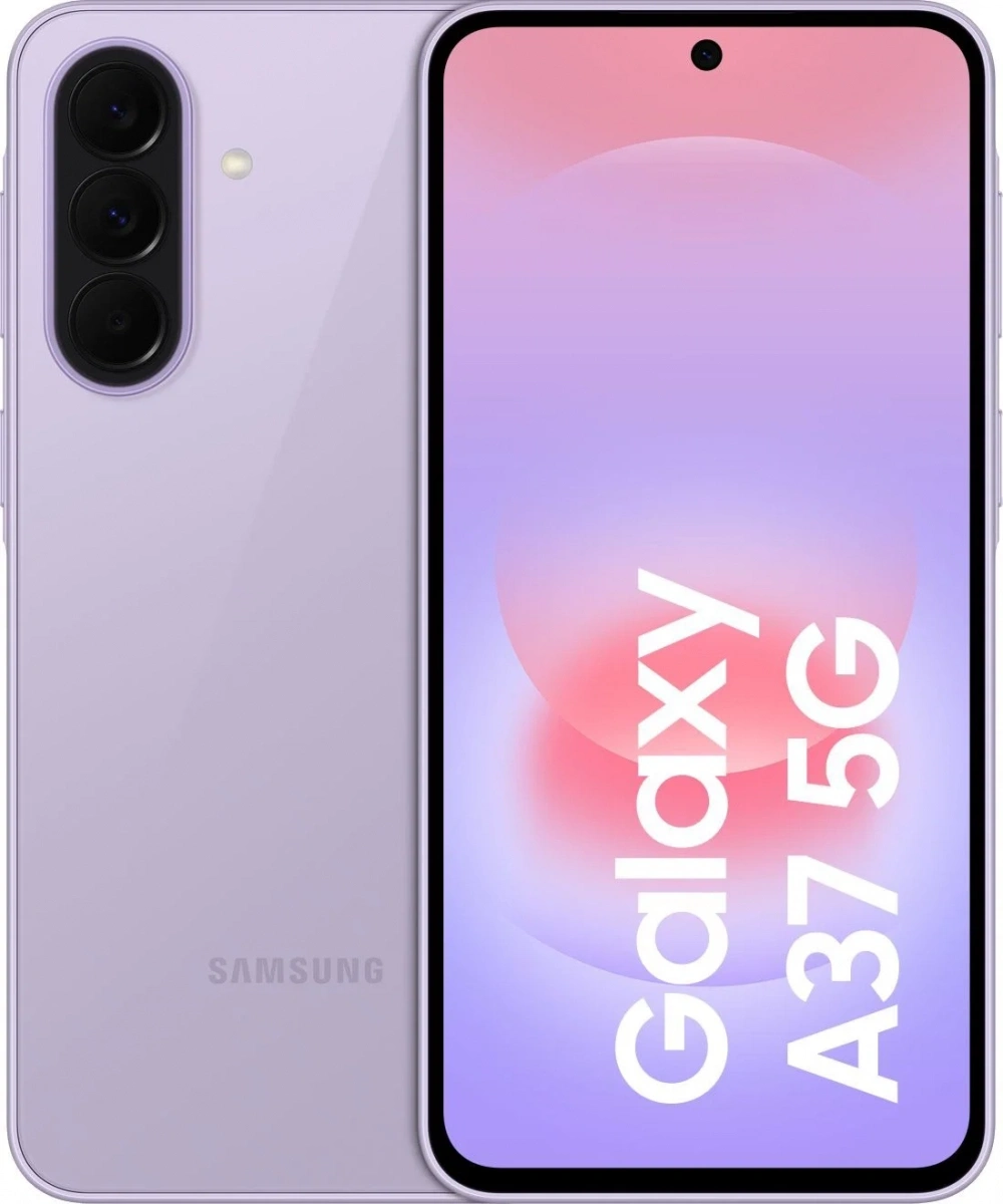 Смартфон Samsung Galaxy A37 8/128Гб, Лаванда (SM-A376E/A376B). Фото 1