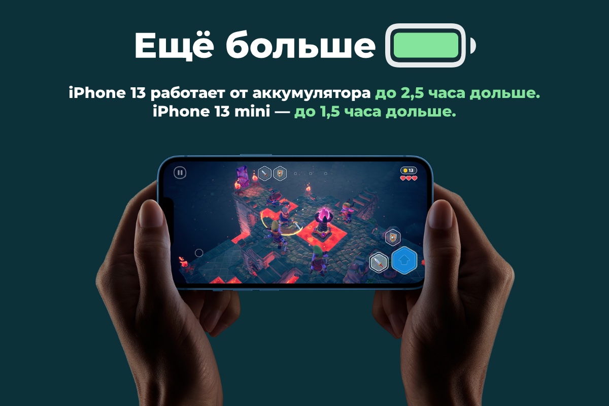 Смартфон Apple iPhone 13 128Gb Blue