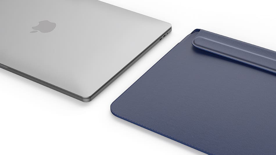 Чехол Wiwu Skin New Pro 2 Leather Sleeve для MacBook Pro 14.2 (2021) Skin Pro II, Black